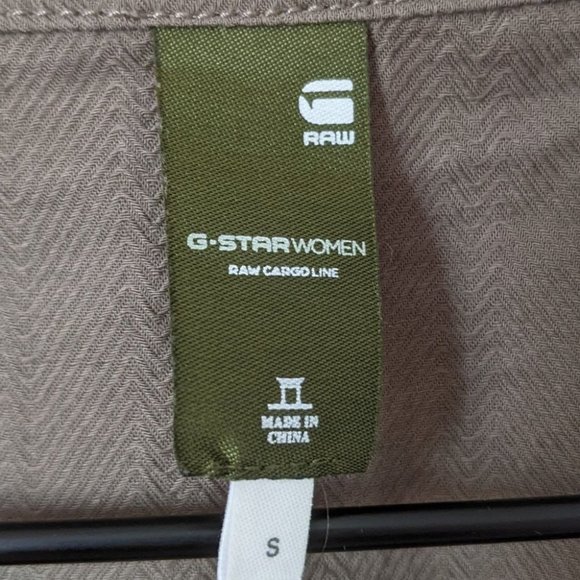 G Star RAW Green Button Down Top S - Picture 2 of 7